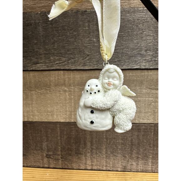 Snowbabies Dept. 56 I Love You Christmas Ornament in box - Picture 1 of 4